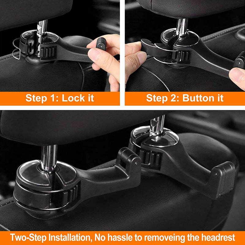 Clips Automotive Metal Car Seat Hook Auto Headrest Hanger Bag