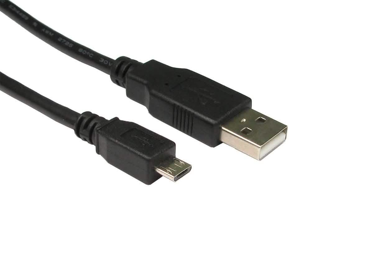 2-Pack: 2ft USB Cable 2.0 - Assorted Sizes Phones & Accessories Micro USB - DailySale