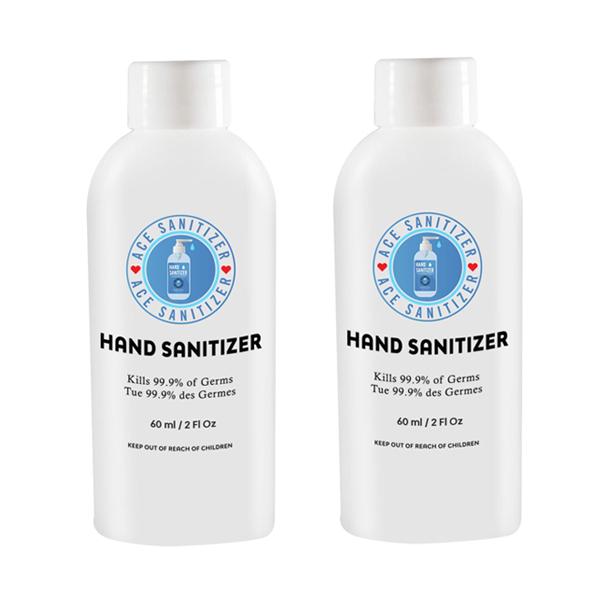2-Pack: 2oz Bottle 70% Alcohol Hand Sanitizer Beauty & Personal Care - DailySale