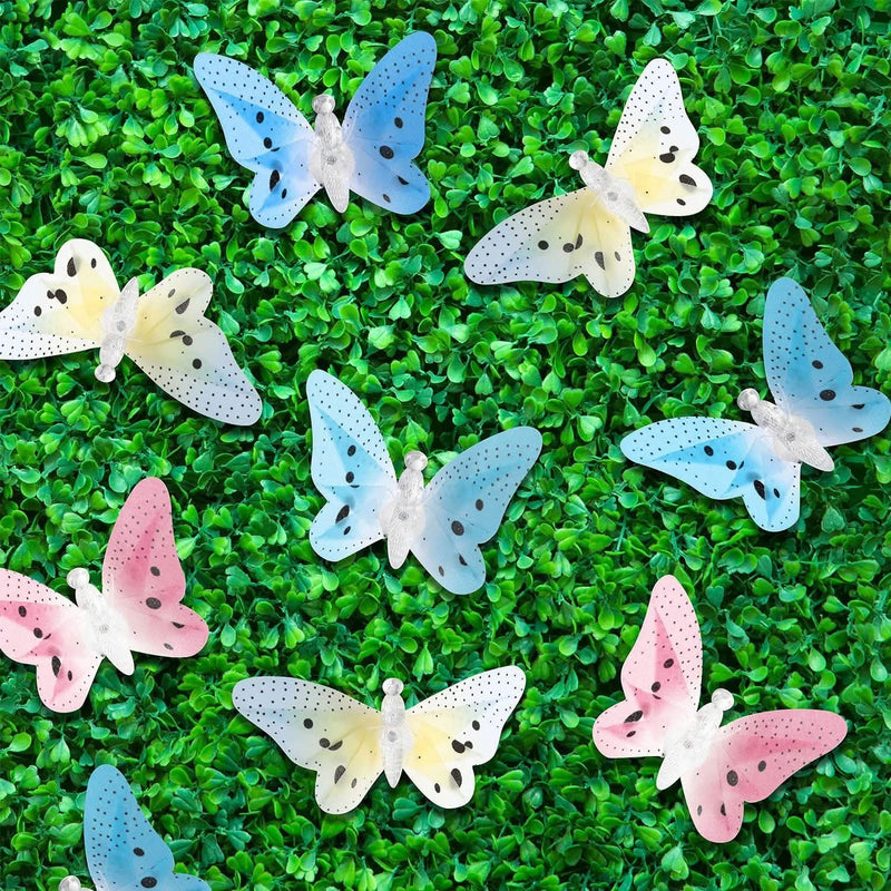 2-Pack: 3.8M Solar String Butterfly Lights Garden & Patio - DailySale