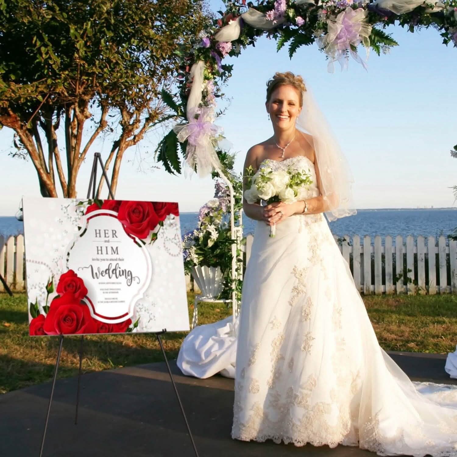 2-Pack: 61" Collapsible A Frame Tripod Easel Iron Alloy Drawing Stand Holiday Decor & Apparel - DailySale