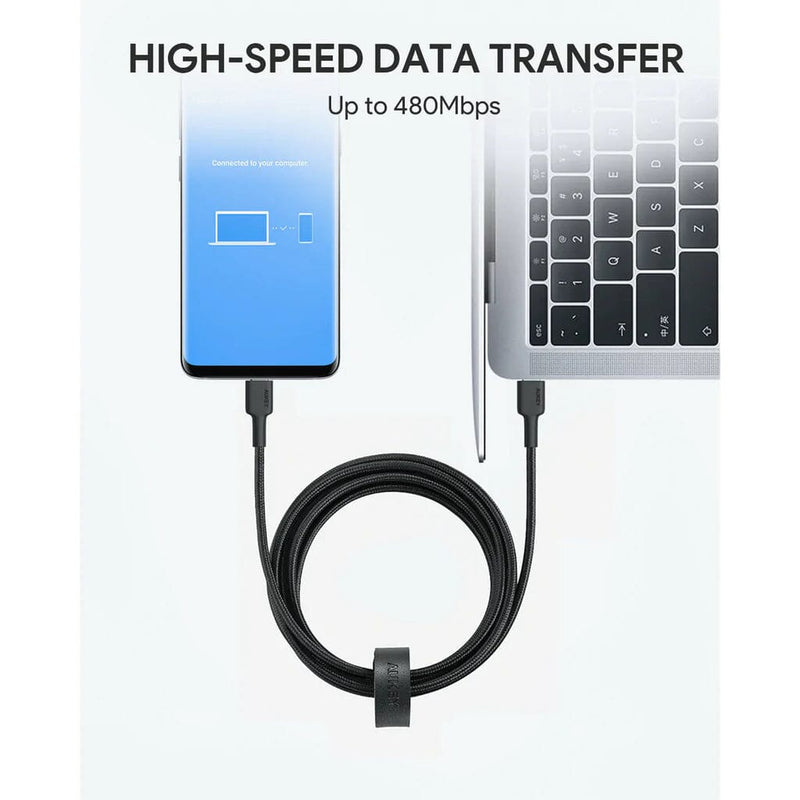 2-Pack: 6.6ft CB-CD28 USB C Cable USB C to USB C Cable Mobile Accessories - DailySale