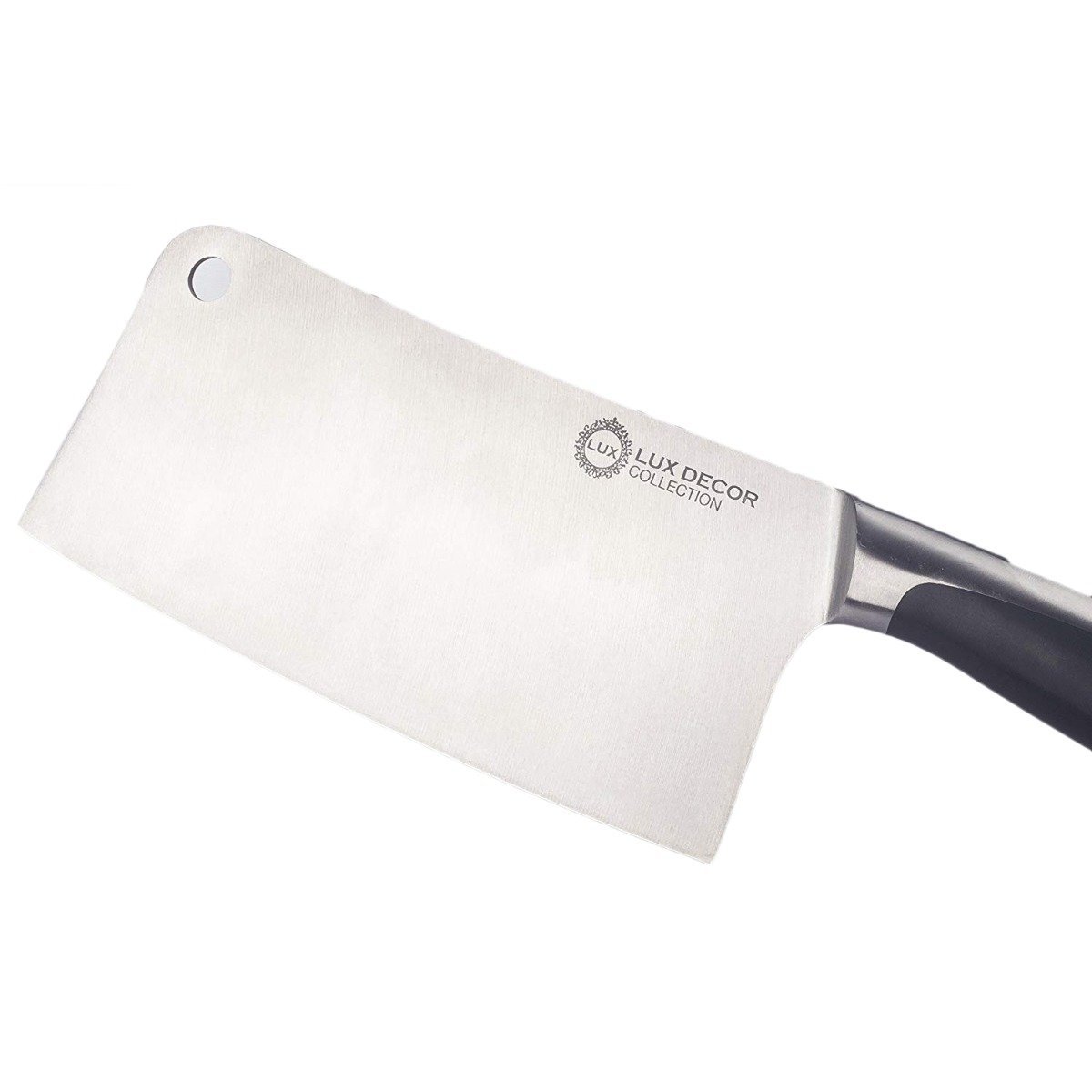 Meat Cleaver Butcher Knife 7 Inch Stainless Steel - Lux Decor Collection