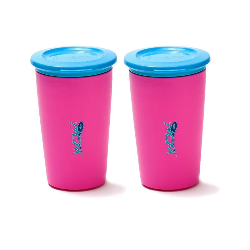2-Pack: 9 Oz 360 Spill Free Wow Drinking Cup for Kids Kitchen & Dining - DailySale