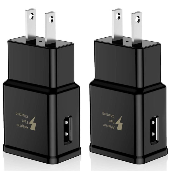 2-Pack: Adaptive Fast Charging Wall Charger Mobile Accessories - DailySale
