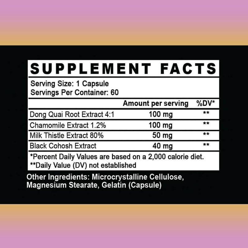 2-Pack: Angry Supplements Her Balance Women's Hormone & Mood, PMS & Menopause Relief Wellness & Fitness - DailySale