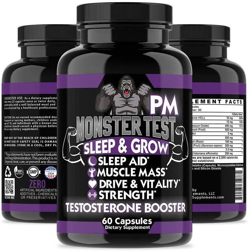 2-Pack: Angry Supplements Test Booster for Men Wellness & Fitness - DailySale