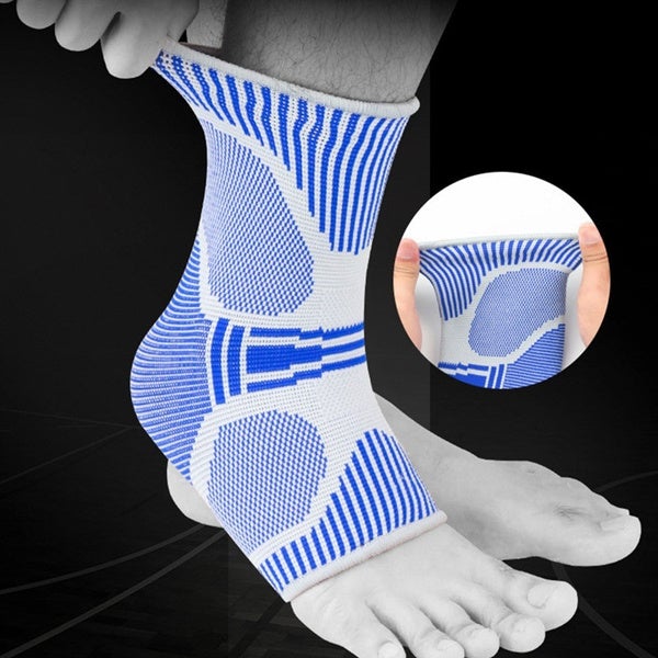 2-Pack: Ankle Support Brace Compression Breathable Wellness - DailySale