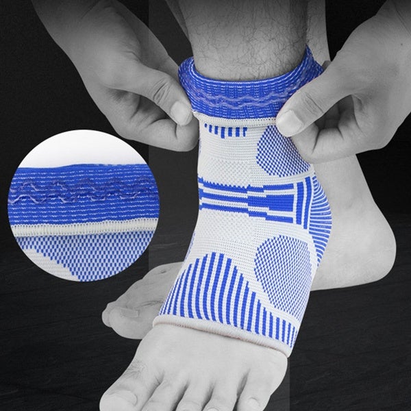 2-Pack: Ankle Support Brace Compression Breathable Wellness - DailySale