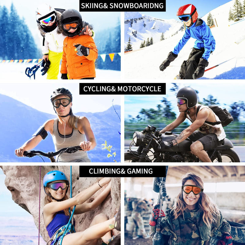 2-Pack: Anti-Scratch Dustproof Sports Goggles Sports & Outdoors - DailySale