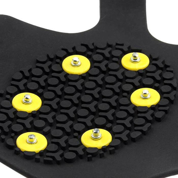 2-Pack: Attachable Anti-Skid Ice-Traction Cleats Sports & Outdoors - DailySale