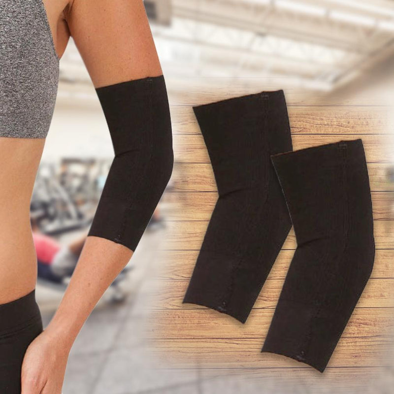 2-Pack: Avizone Thera Copper Compression Elbow Support Wellness & Fitness - DailySale