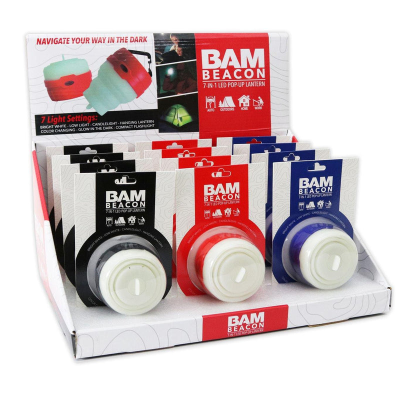 2-Pack: BAM Beacon 7-in-1 LED Lantern Sports & Outdoors - DailySale