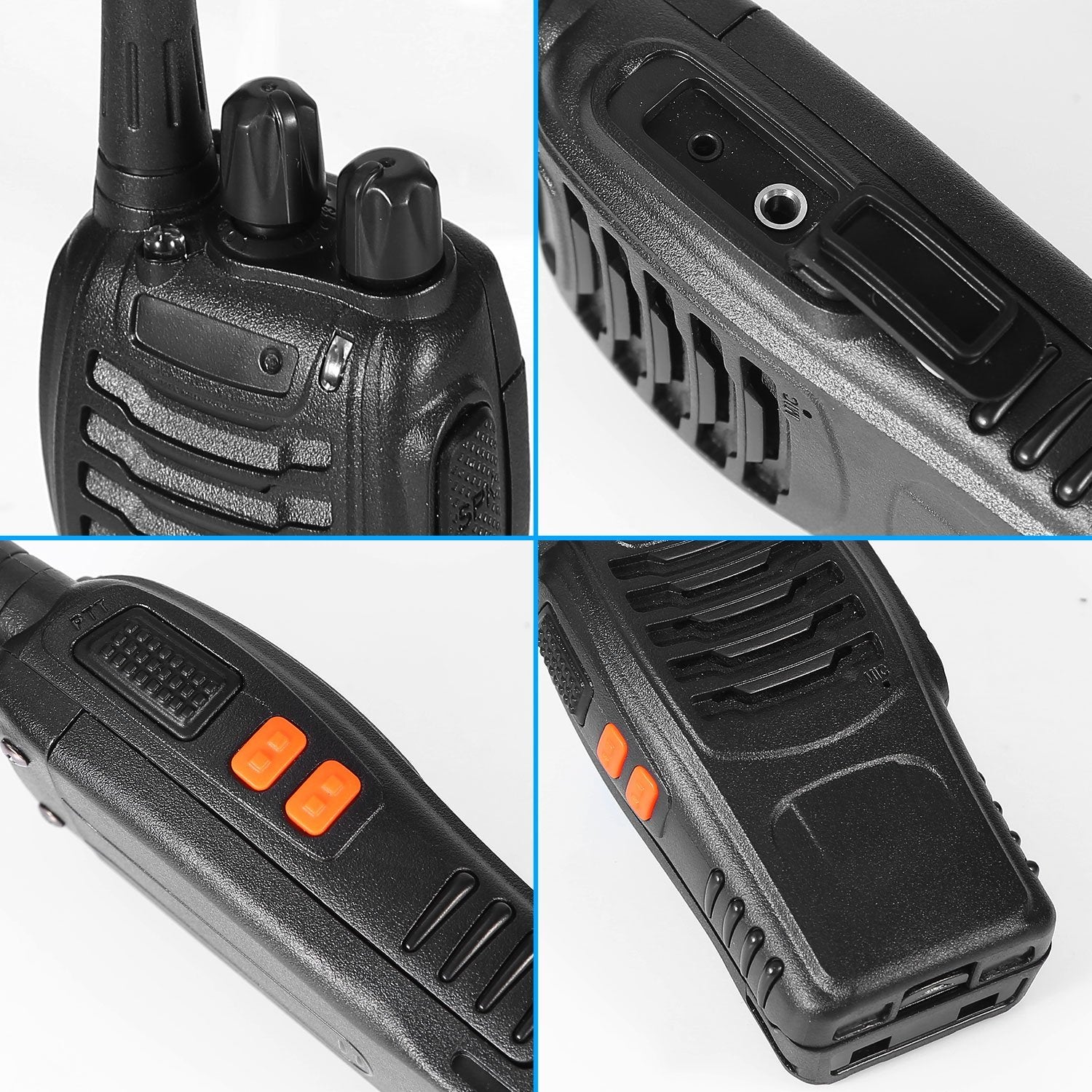 2-Pack: Baofeng BF-888S Walkie Talkies Two Way Radio Tactical - DailySale