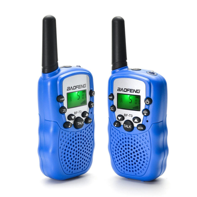 2-Pack: Baofeng Kids 2 Way Radio Walkie Talkies 22 Channel 3-5 Miles FRS/GMRS Toy Toys & Games - DailySale