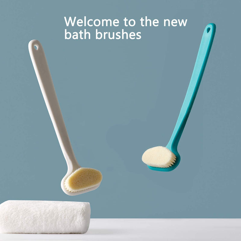 2-Pack: Bath Body Brush with Comfy Bristles Beauty & Personal Care - DailySale