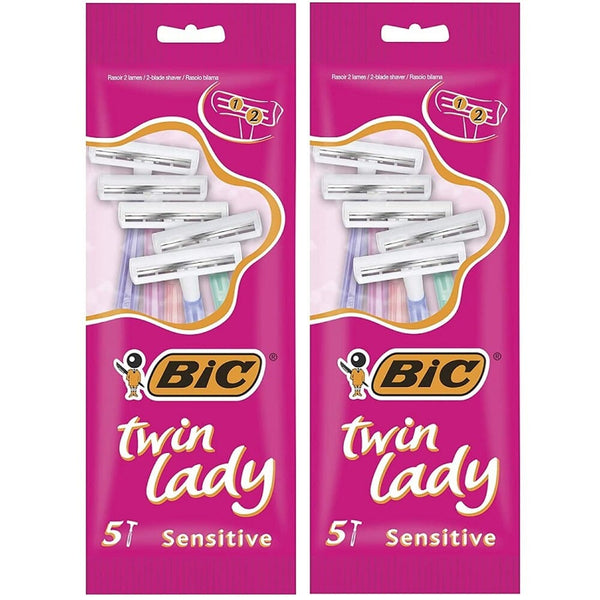 2-Pack: BIC Twin Lady Twin Blade Razor Beauty & Personal Care - DailySale