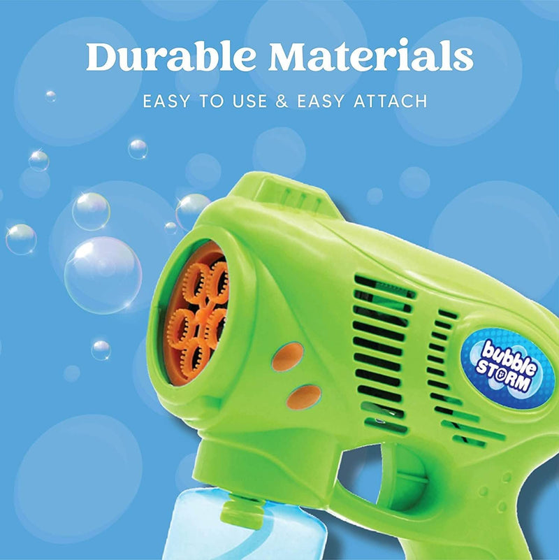 2-Pack: Blue and Green Bubble Gun Toys & Games - DailySale