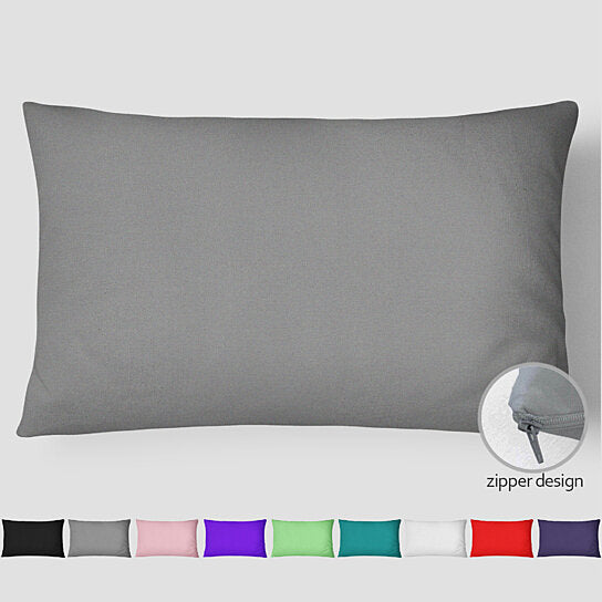 2-Pack: Breathable Lightweight Microfiber Standard Pillow Covers