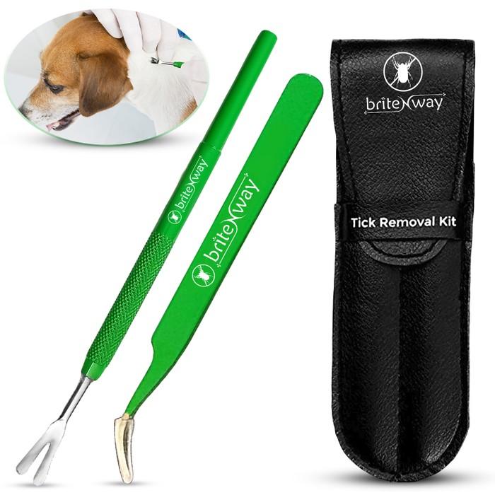2-Pack: BritenWay Stainless Steel Tick Remover Set Pet Supplies - DailySale