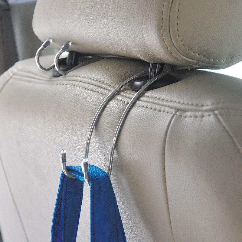 2-Pack: Car Seat Headrest Hook Hanger Automotive - DailySale