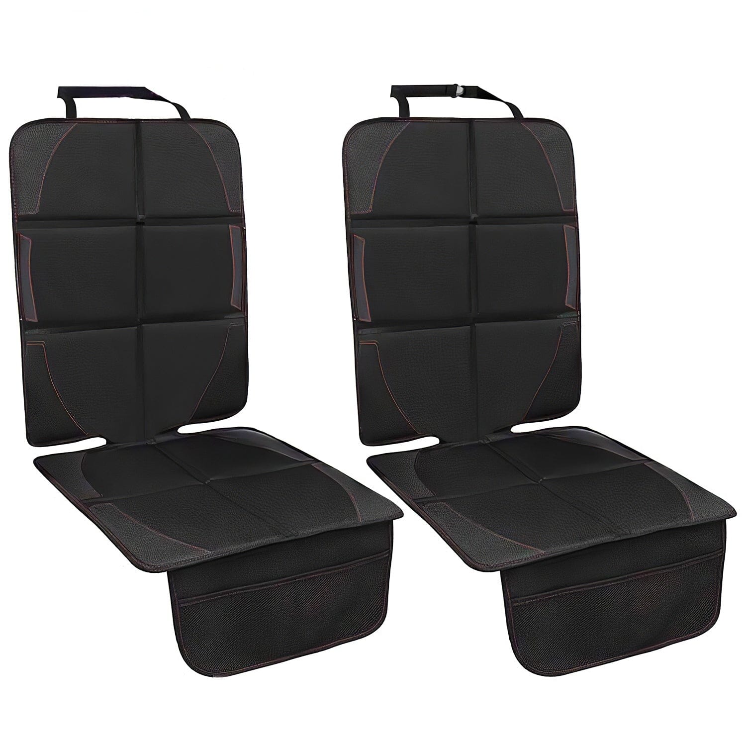 2-Pack: Car Seat Protector Cushion Mat Pad with Thick Padding Automotive - DailySale