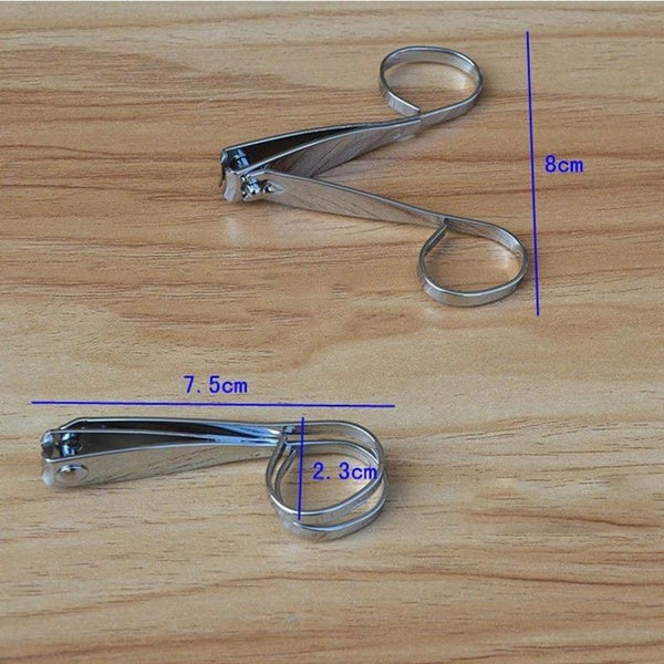 2-Pack: Carbon Steel Nail Cutter Beauty & Personal Care - DailySale