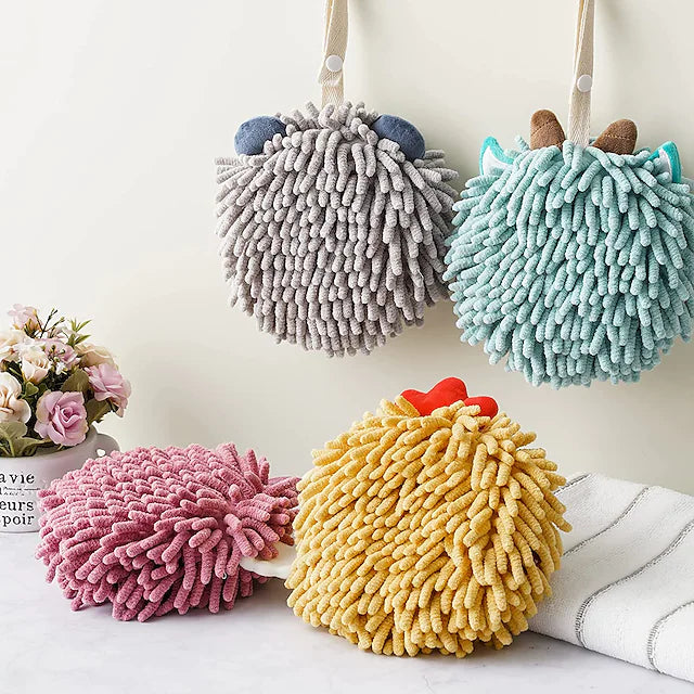 2-Pack: Chenille Hand Towels Kitchen Tools & Gadgets - DailySale