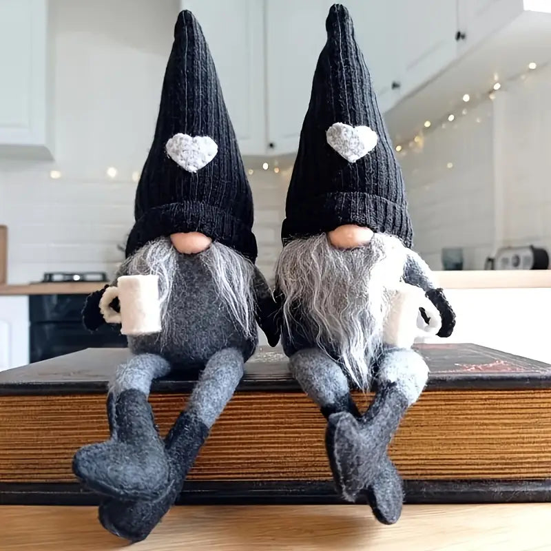 2-Pack: Coffee Gnome Plush Doll