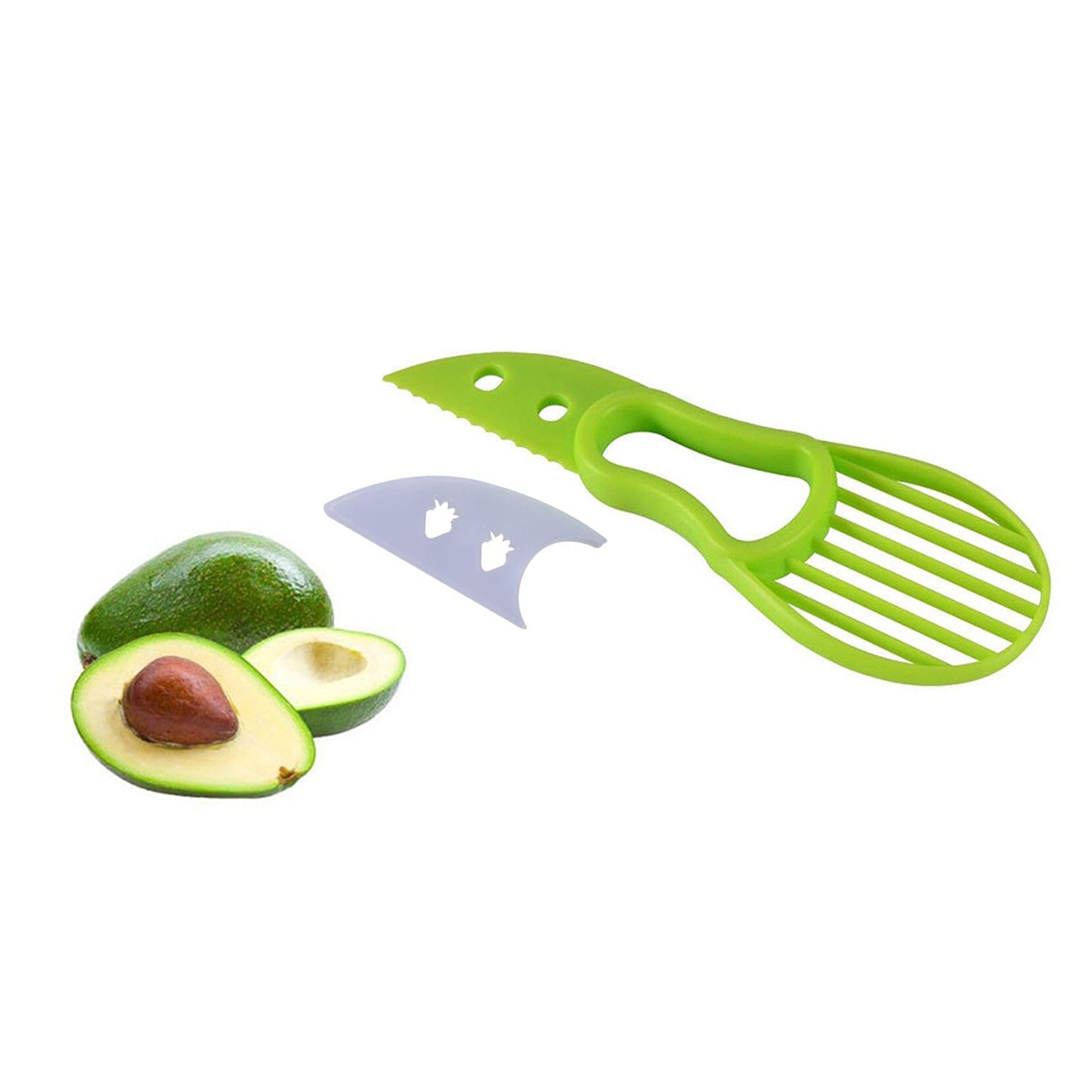 2-Pack: Complete Avocado Slicer Seed Remover Cubber Cutter Kitchen Tools & Gadgets - DailySale