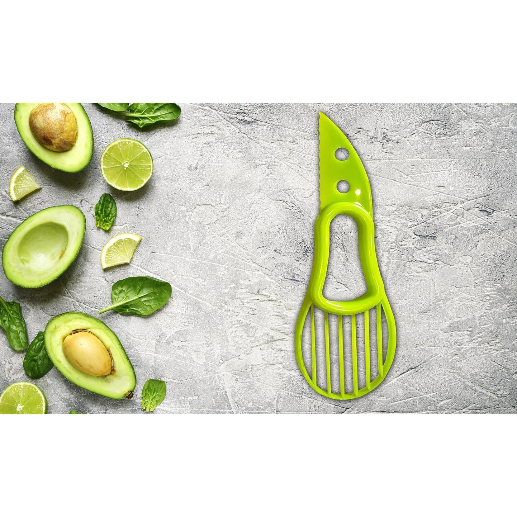 2-Pack: Complete Avocado Slicer Seed Remover Cubber Cutter Kitchen Tools & Gadgets - DailySale