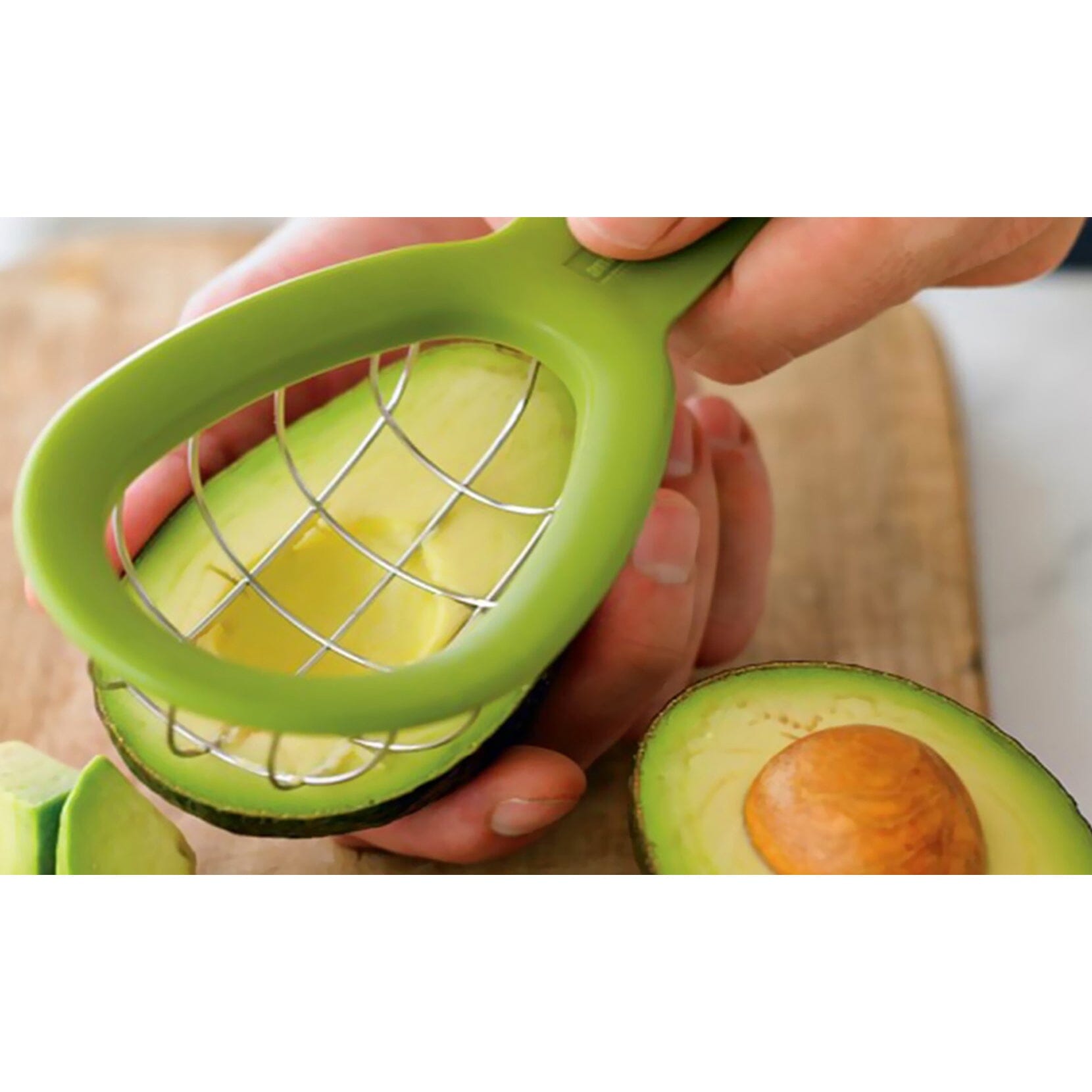 2-Pack: Complete Avocado Slicer Seed Remover Cubber Cutter Kitchen Tools & Gadgets - DailySale