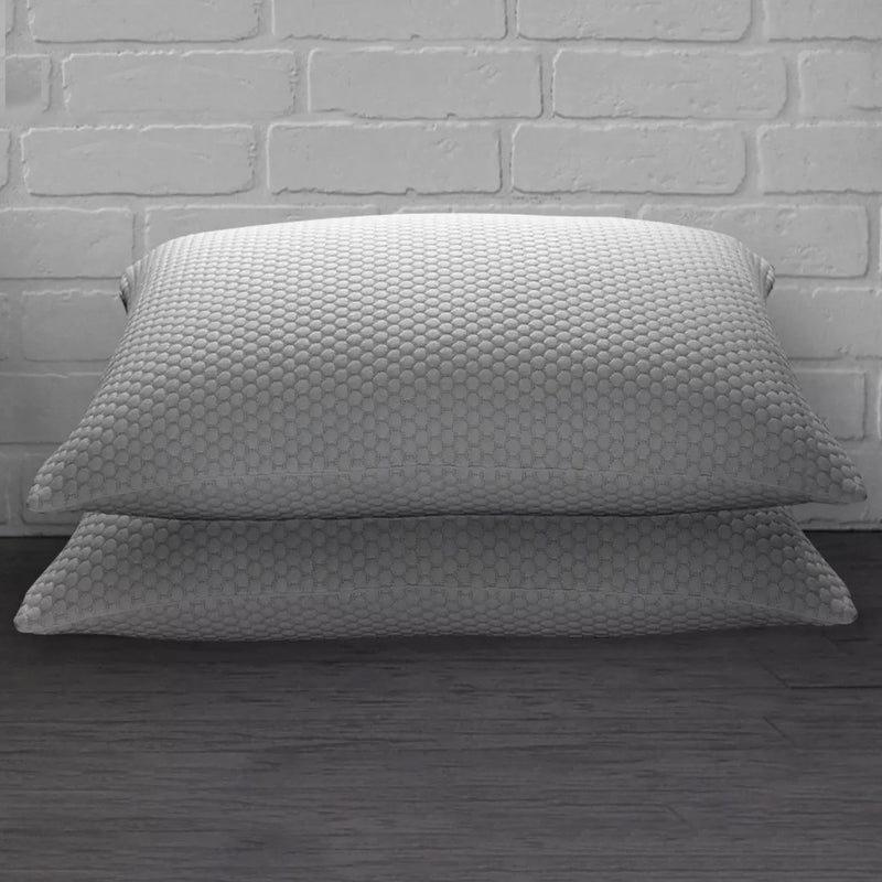 2-Pack: Cool N' Comfort Gel Fiber Pillow with CoolMax Technology Bedding Standard - DailySale