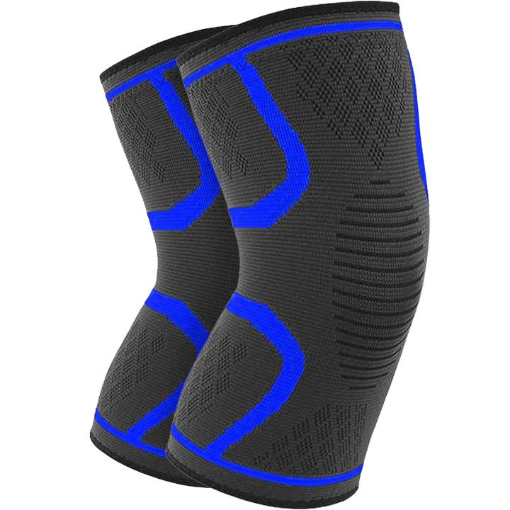 2-Pack: DCF Knee Compression Sleeve Support Sports & Outdoors S Royal Blue - DailySale