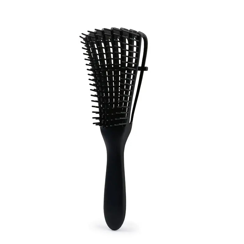 2-Pack: Detangler Brush for Curly Hair, Afro Textured 3a to 4c Kinky Wavy Beauty & Personal Care Black - DailySale