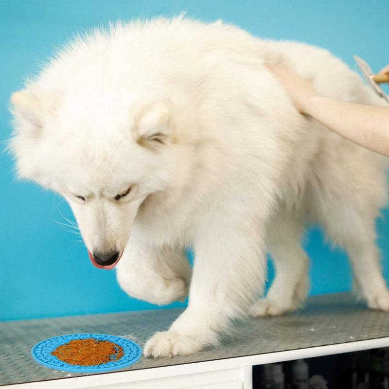 2-Pack: Dog Lick Pad Pet Shower Grooming Slow Feeder Distraction Mat Pet Supplies - DailySale
