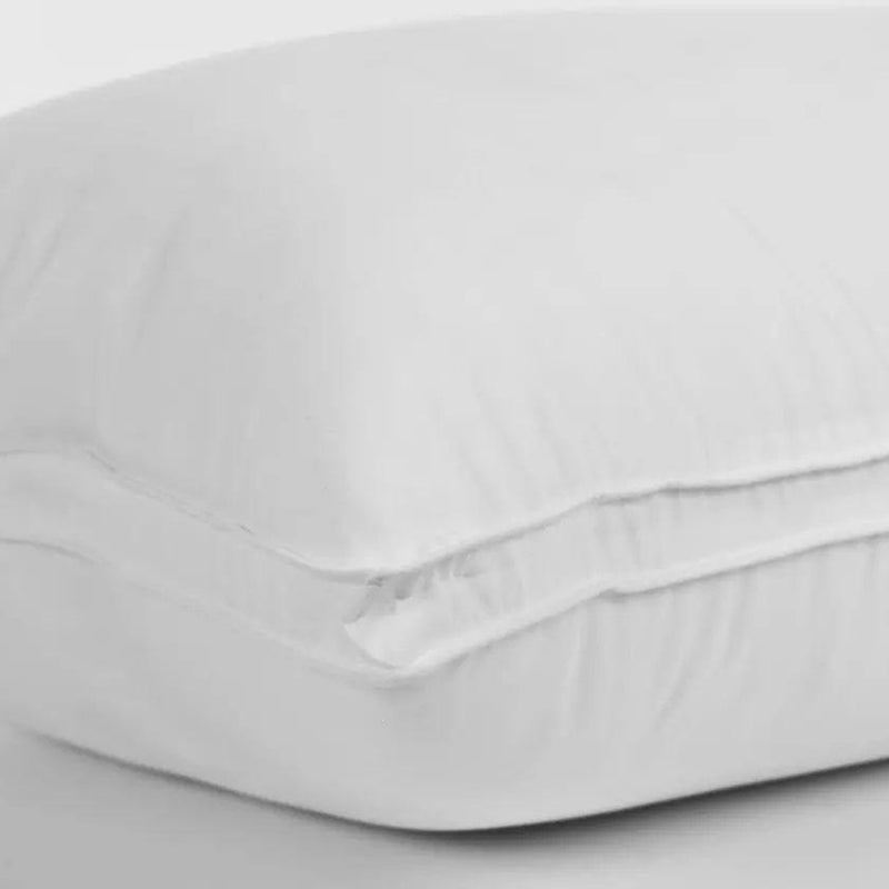 2-Pack: Ella Jayne Gusset Allergy Resistant Down-Like Fiber Pillows Bedding - DailySale
