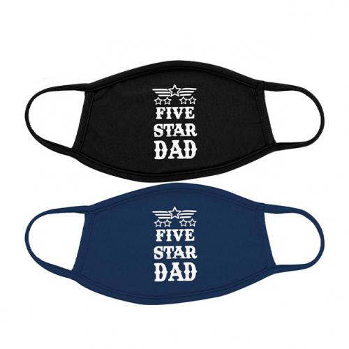 2-Pack: Fabric Non-Medical Dad Masks Wellness & Fitness Five Star Dad - DailySale