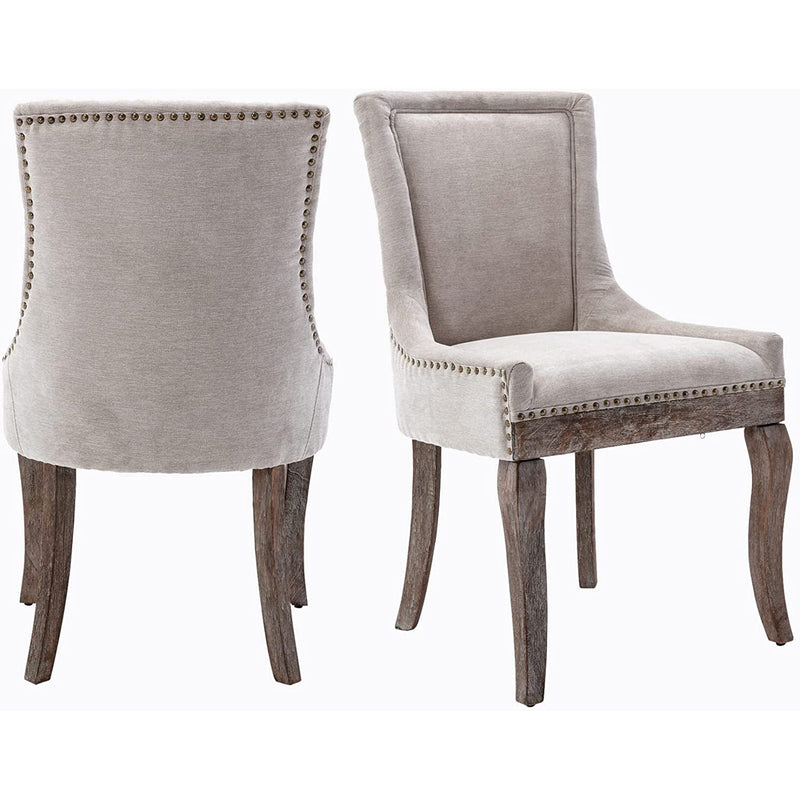 2-Pack: Fabric Upholstered Side Chairs Set