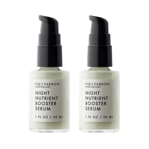 2-Pack: Fig+Yarrow Night Nutrients Booster Serum 1 FL OZ Beauty & Personal Care - DailySale