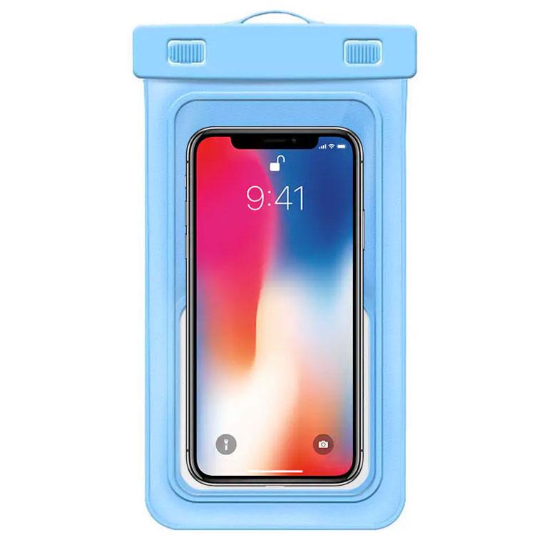 2-Pack-Floating Waterproof Phone Bag Mobile Accessories Blue - DailySale