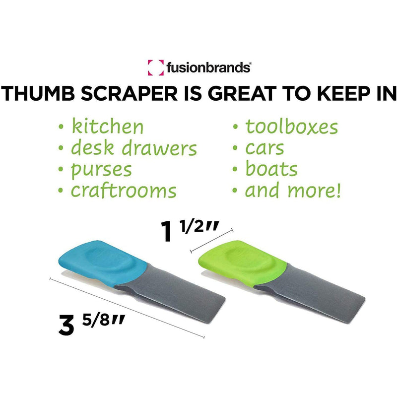 2-Pack: FusionBrands Thumb Scraper Tool Art & Craft Supplies - DailySale