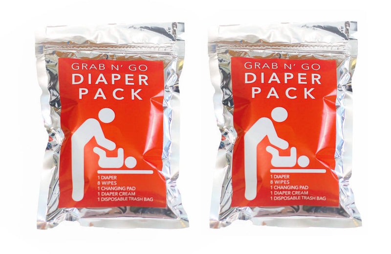 2-Pack: Grab N' Go Diaper Pack Baby - DailySale