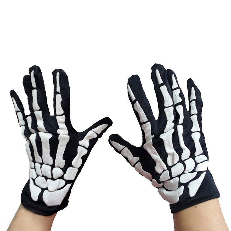 2-Pack: Halloween Special Glow In The Dark Gloves Holiday Decor & Apparel - DailySale