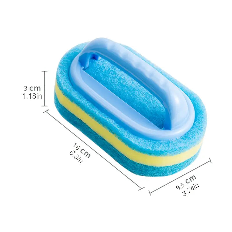 2-Pack: Handheld Bathtub Scrubber Bath - DailySale