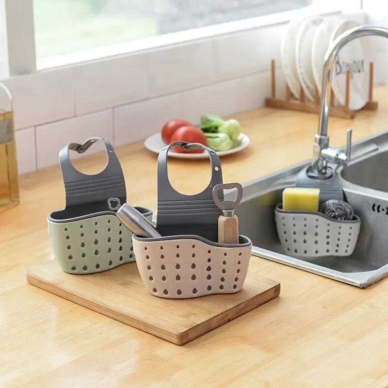 2-Pack: Hollow Sink Drain Basket Kitchen Storage - DailySale