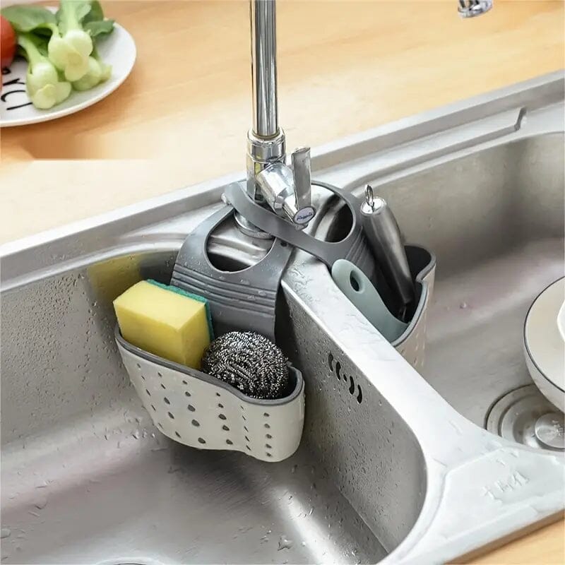 2-Pack: Hollow Sink Drain Basket Kitchen Storage - DailySale