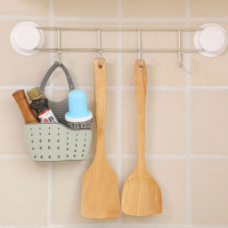 2-Pack: Hollow Sink Drain Basket Kitchen Storage - DailySale