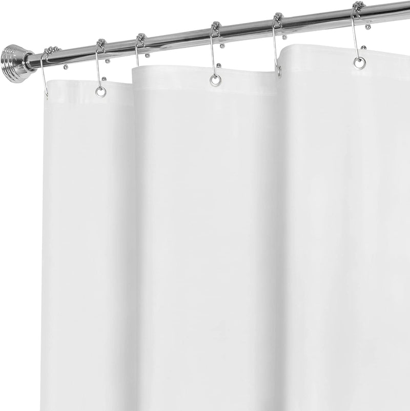 2-Pack: Hotel-Quality Heavy Shower Curtain Liner with Metal Grommets + Magnets Bath - DailySale