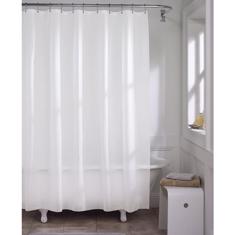 2-Pack: Hotel-Quality Heavy Shower Curtain Liner with Metal Grommets + Magnets Bath - DailySale
